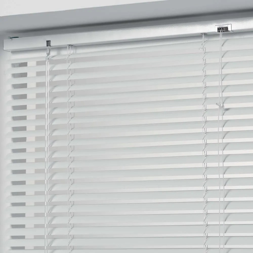 Biała metalowa żaluzja 90x130 cm Venitien – douceur d'intérieur