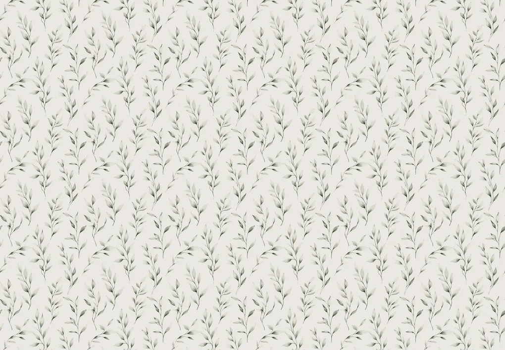 Fototapeta - Delikatne liście (196x136 cm)