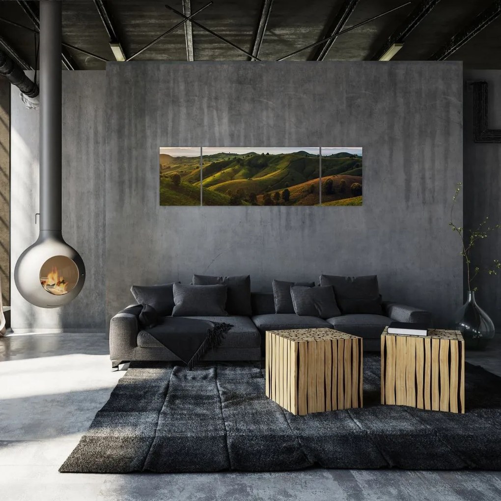 Obraz - Widok na tajskie wzgórza (170x50 cm)