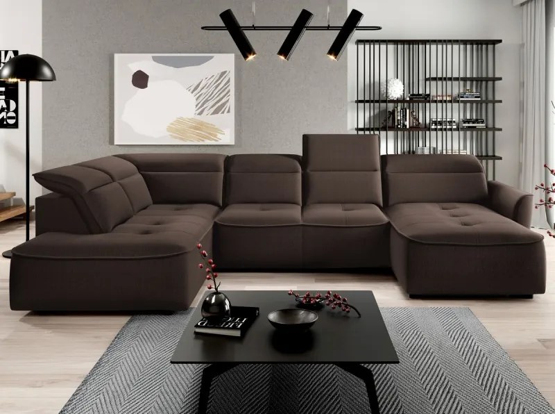 Narożnik MURILLO XL z elektryczną regulacją siedziska WERSAL