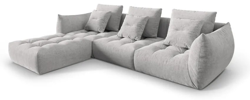 Jasnoszary narożnik (strona zmienna) Bloom – Micadoni Home