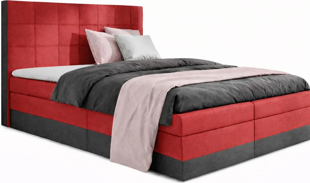 Łóżko kontynentalne 120x200 A2-L62