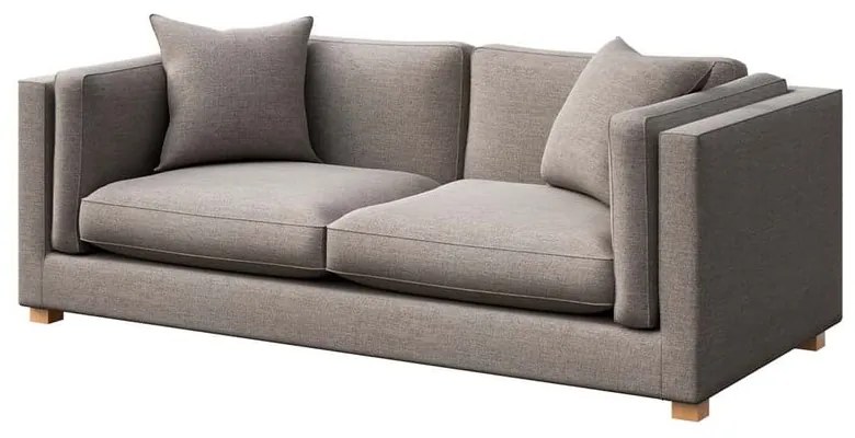 Jasnoszara sofa 235 cm Pomo – Ame Yens