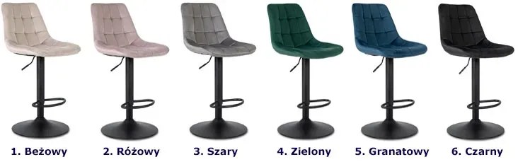 Beżowy tapicerowany hoker obrotowy Z5-S91