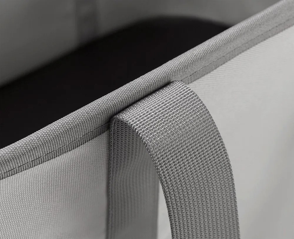 Szary tekstylny kosz na pranie składany 35 l Duo – Joseph Joseph