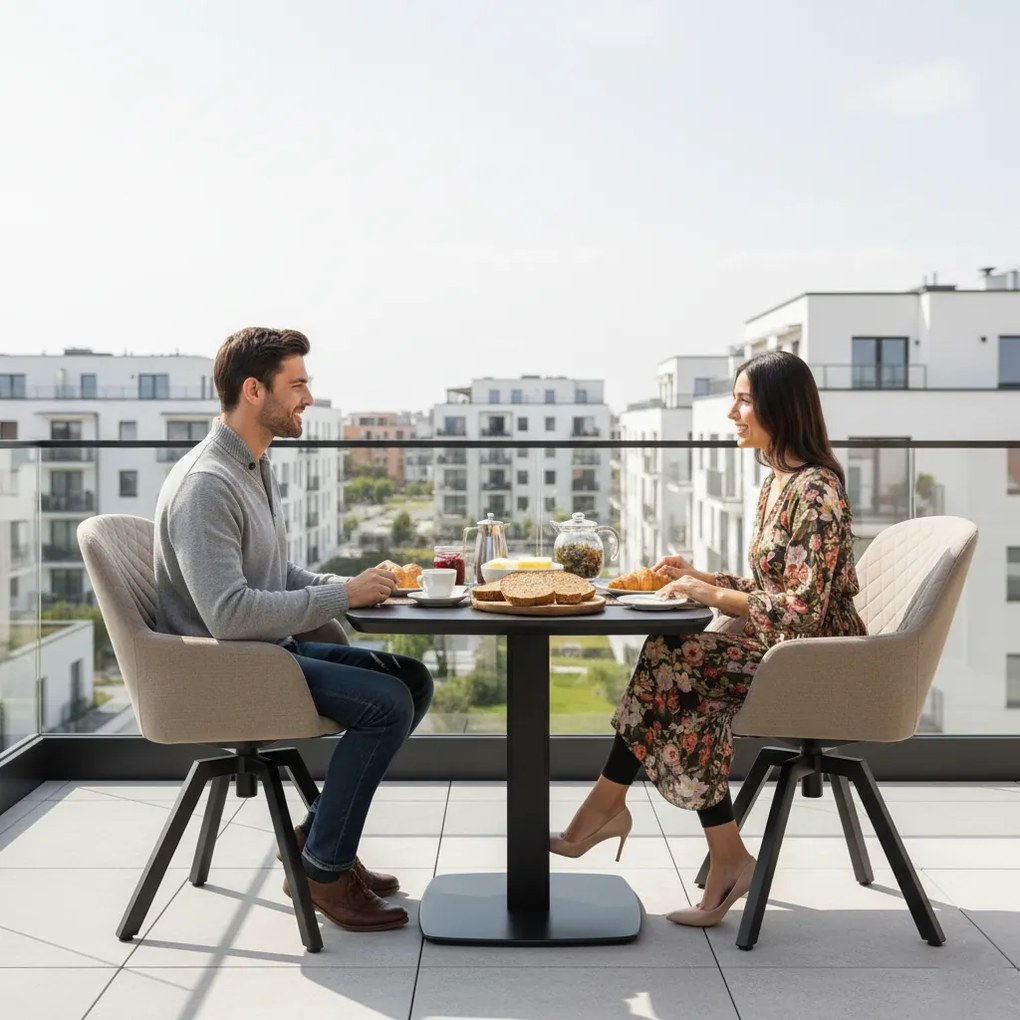 Doppler PICASO PARIS LIKA-TEX® mocca, 2+1