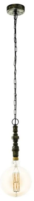 Eglo 79409 - LED żyrandol na łańcuchu NASITI 1xE27/8W/230V