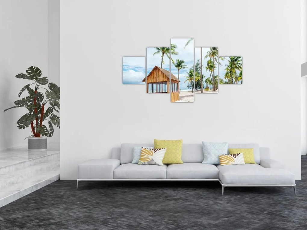 Obraz - Plaża (125x70 cm)