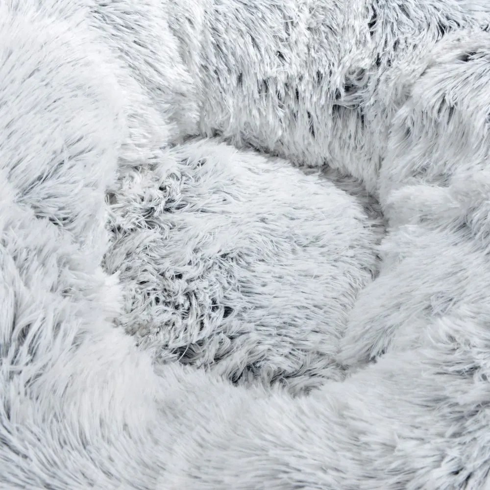 Białe legowisko dla psów ø 75 cm Fluffy Heather – Love Story