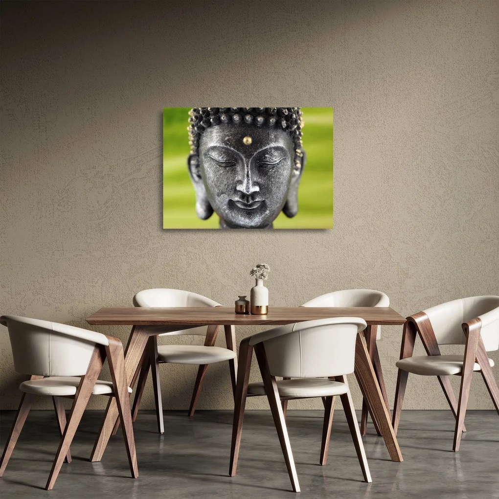 Obraz na szkle - Posąg Buddy II. (70x50 cm)