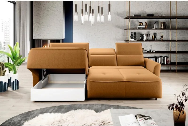 Narożnik MURILLO S Mini z elektryczną regulacją siedziska WERSAL