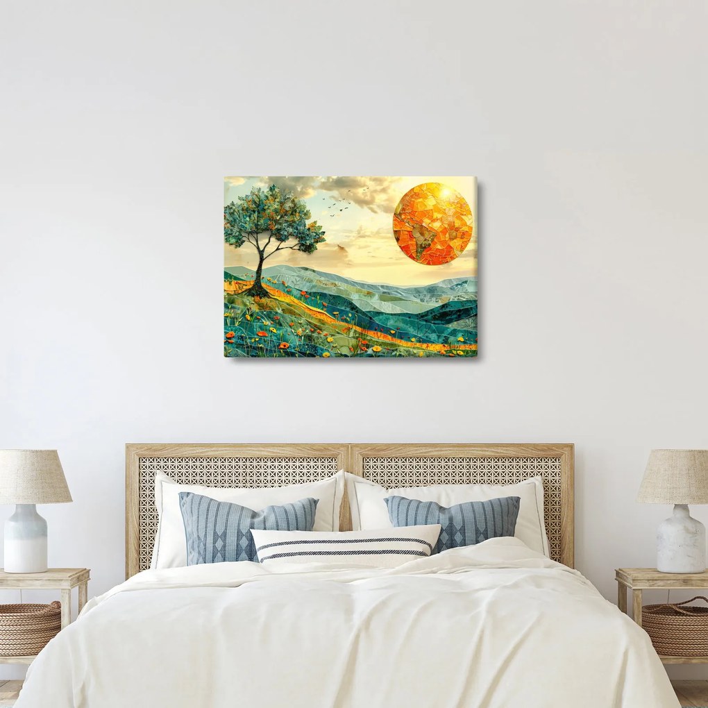 Obraz - Ilustracja krajobrazu (70x50 cm)