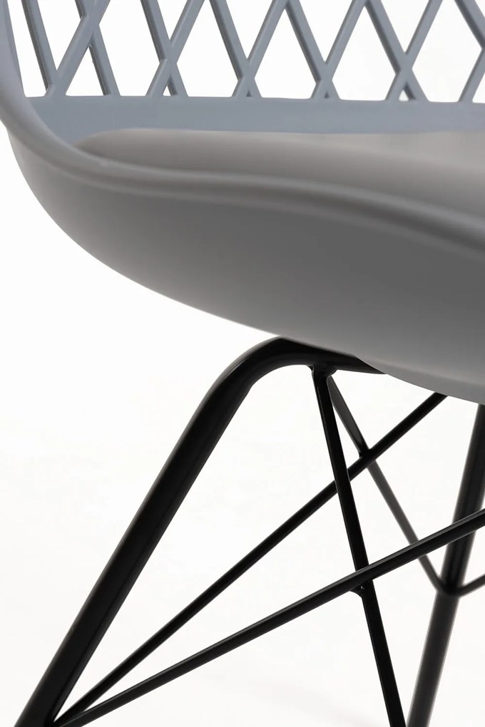 Zestaw 4 krzese Iron Mima