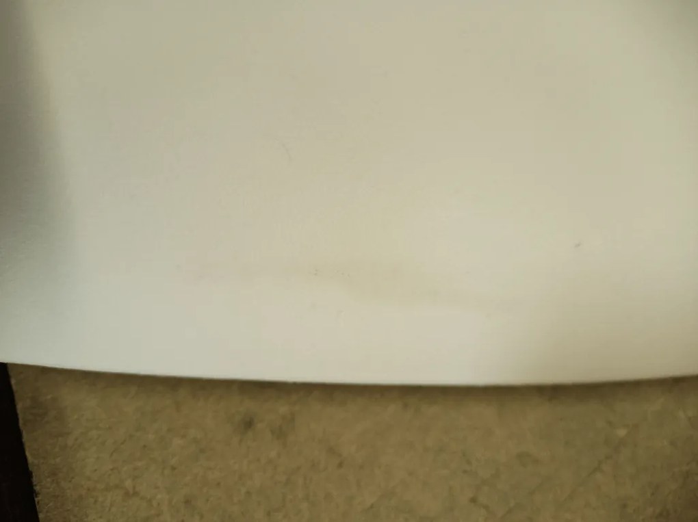 PROMOCJA Krzesło do jadalni OSAKA plastikowe, białe II jakość