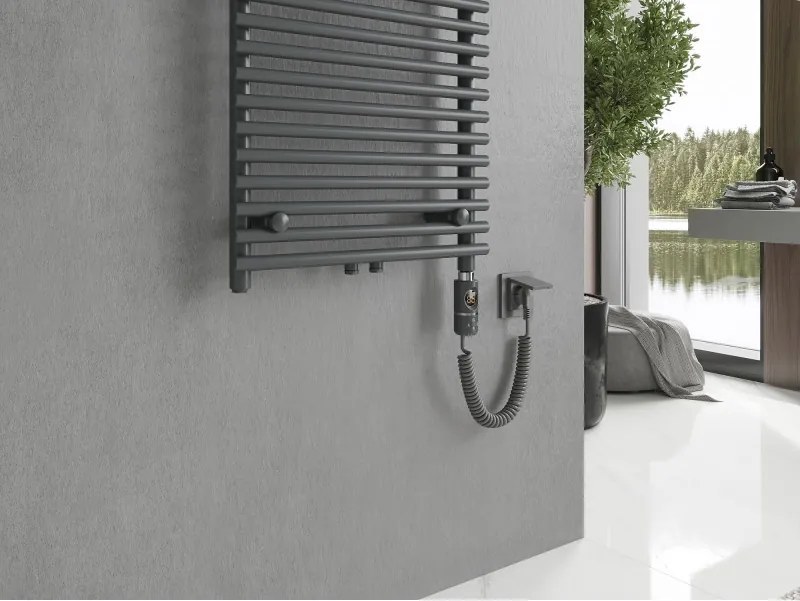 Mexen Sol grzejnik elektryczny 1200 x 500 mm, 600 W, antracyt - W125-1200-500-2600-66