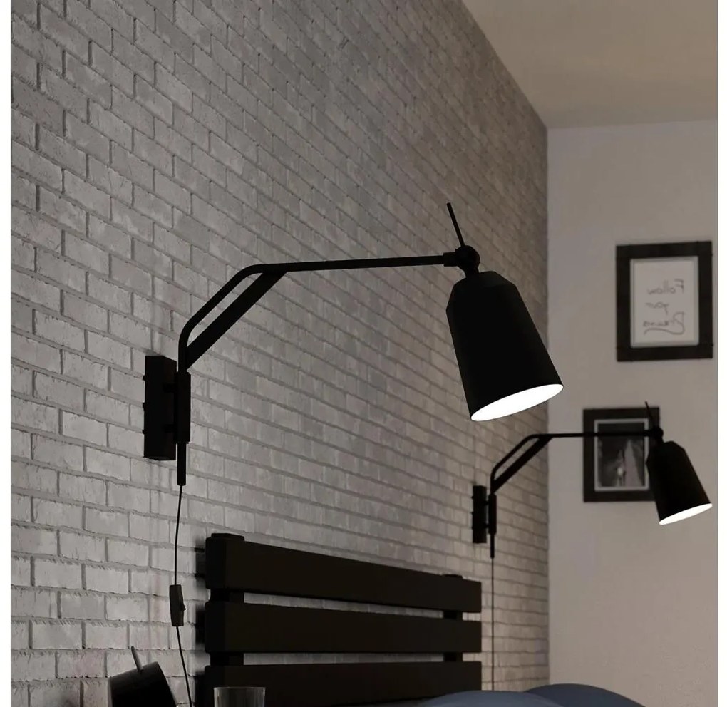 Eglo 900157 - Lampa ścienna LORETO 1xE27/40W/230V