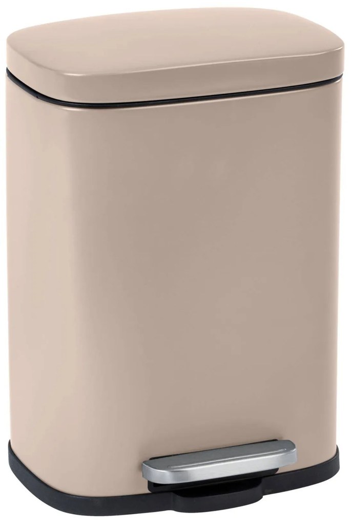 Kosz na śmieci LENO, z pedałem i funkcją Easy-Close, 5 L, WENKO