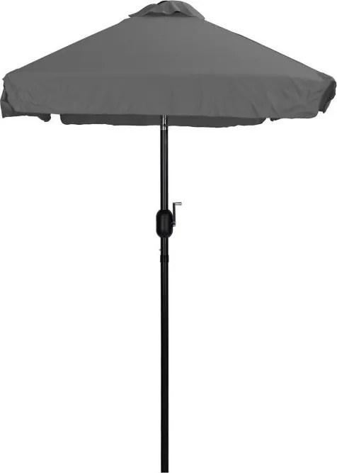 Parasol ogrodowy składany UM019 z regulacją kąta nachylenia, szary