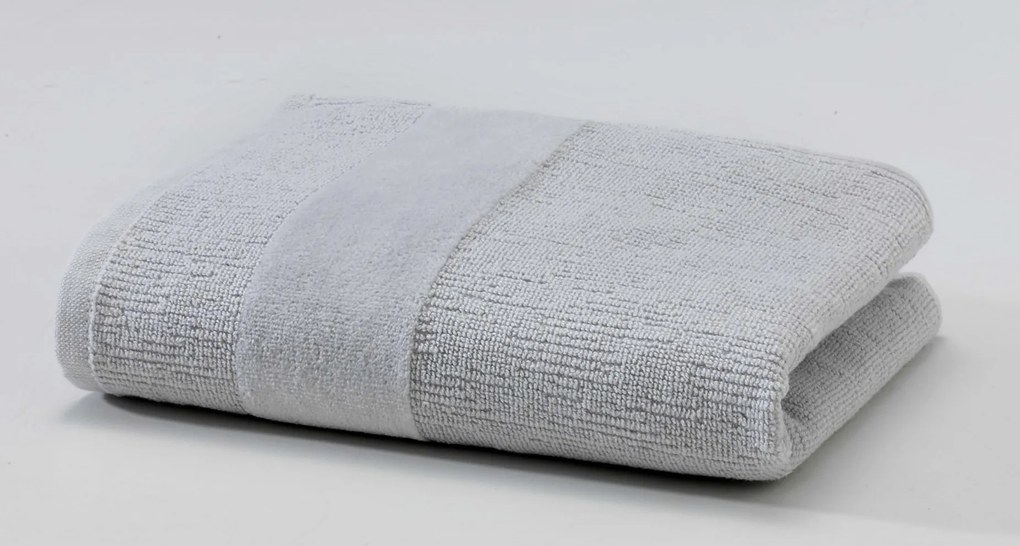 Ręcznik CARRARA 40x55 cm jasnoszary, 100% bawełna