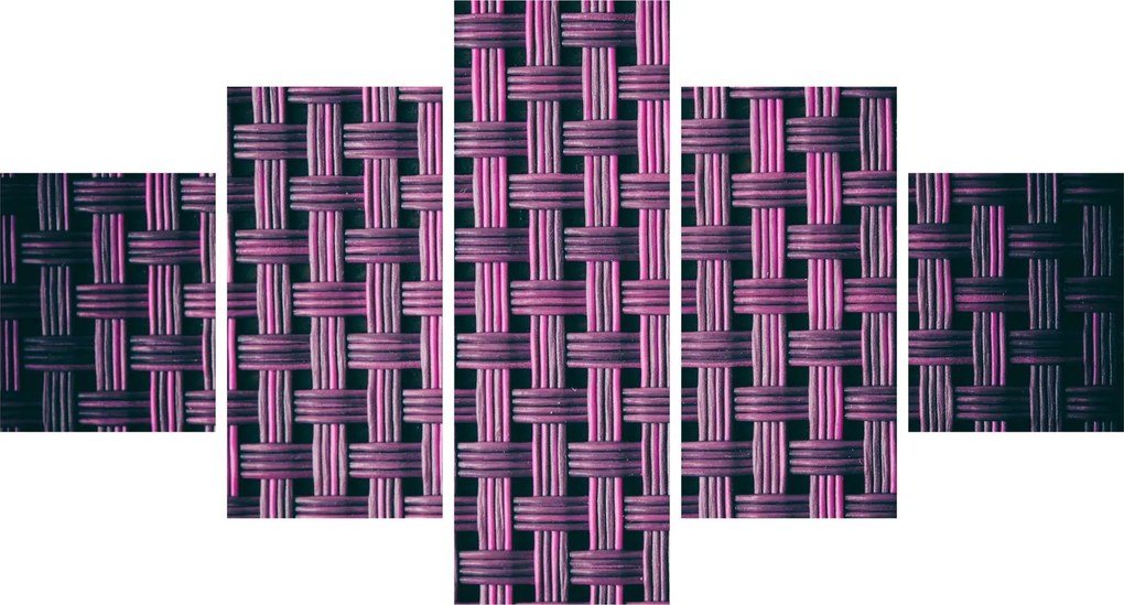 Obraz fioletowej tekstury (125x70 cm)
