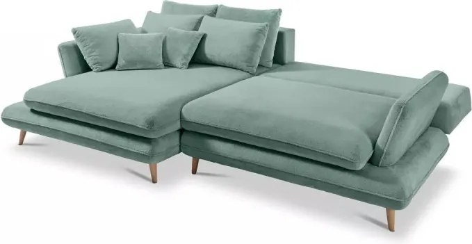 Narożnik MONTE z funkcją spania pojemnikiem i poduszkami