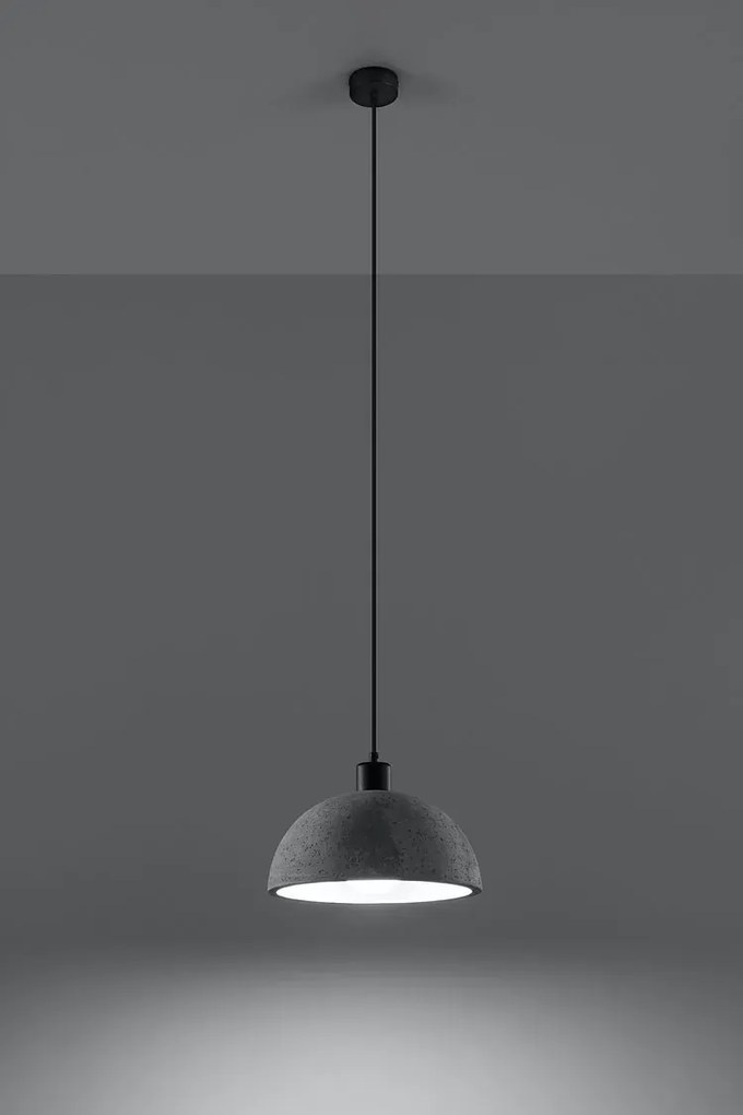 Industrialna lampa wisząca betonowa Z5-M26
