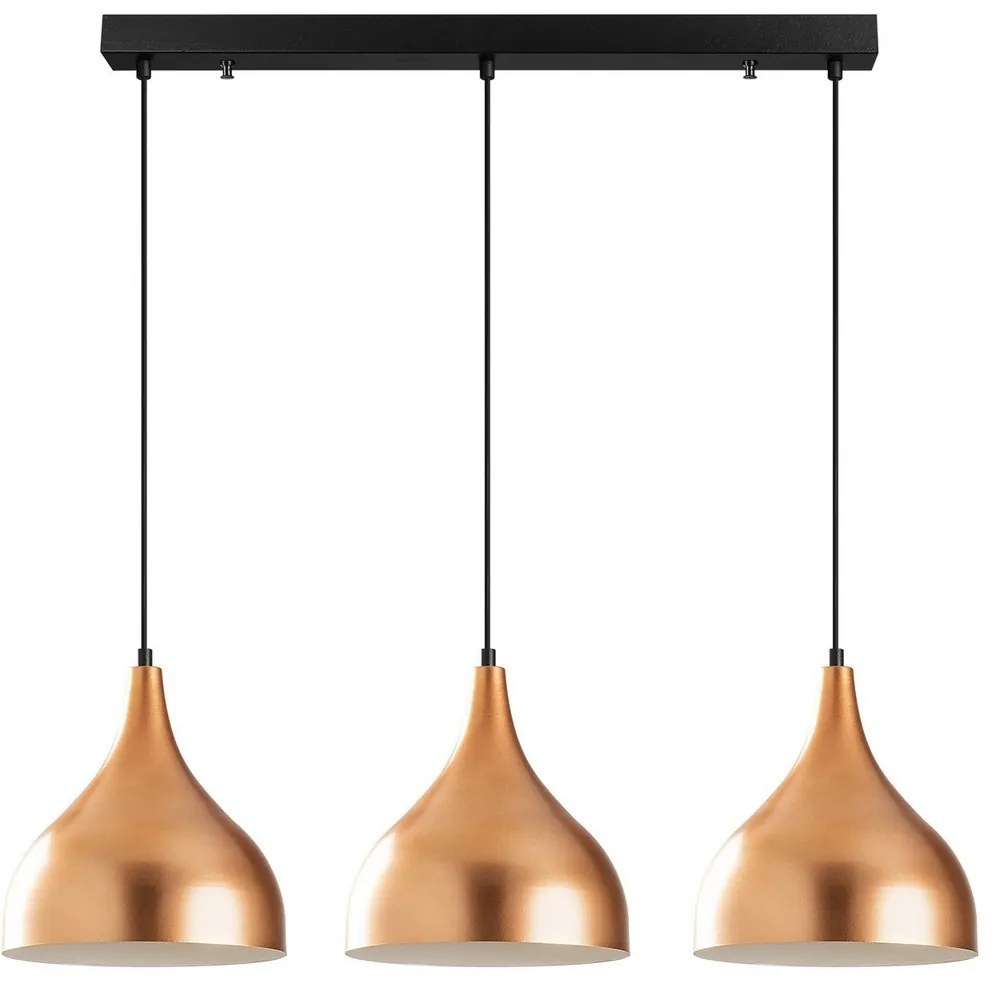 Lampa wisząca Saglam - 3781, miedziany
