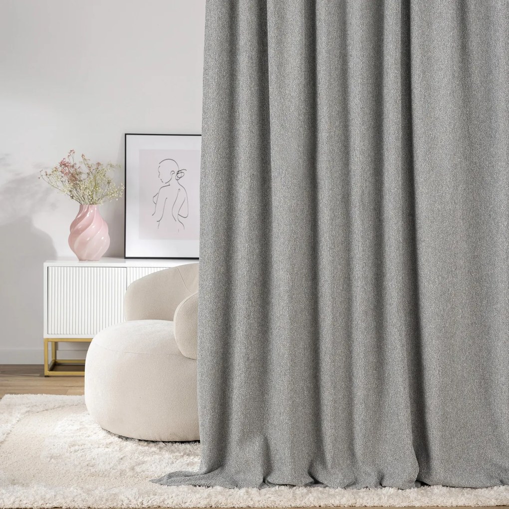 Zasłona na haczykach flex podwójnych