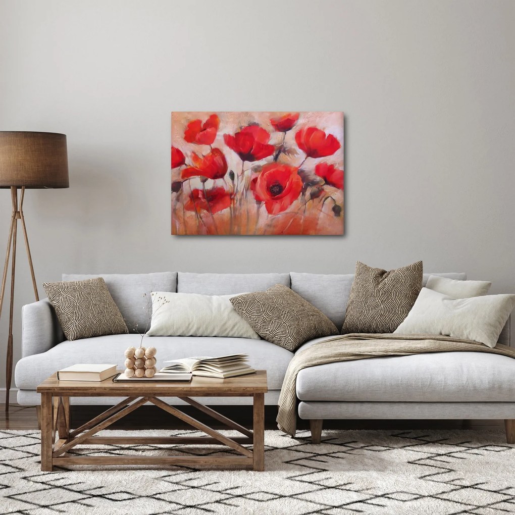 Obraz - Wilcze maki (70x50 cm)