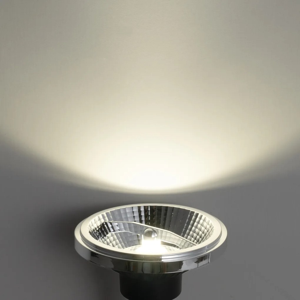 Zestaw 5 żarówek LED GU10 3-stopniowo ściemnialnych 111 mm 10,5W 770 lm 4000K