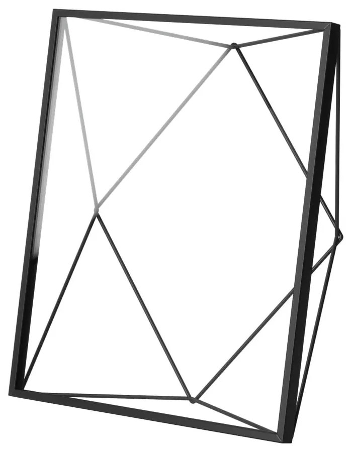 Czarna metalowa ramka stojąca/ścienna 25x30 cm Prisma – Umbra