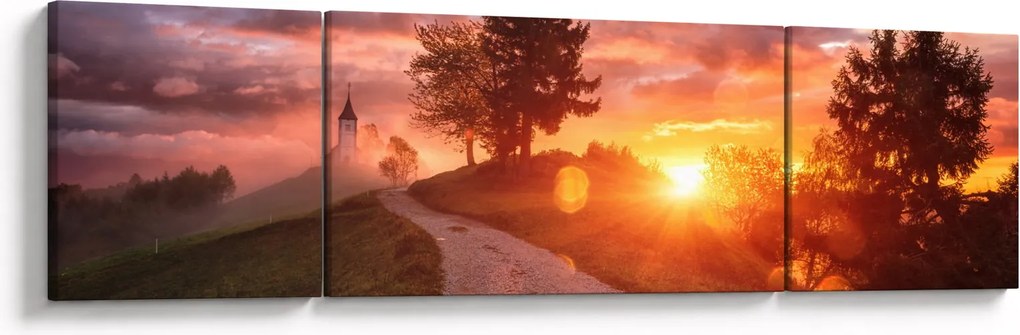 Obraz - Jamnik, Słowenia (170x50 cm)