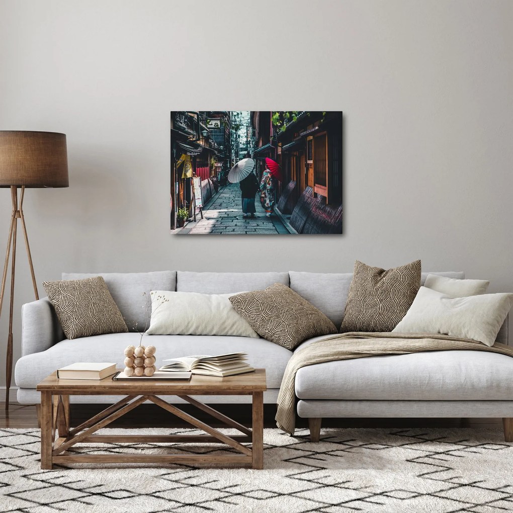 Obraz - Spacer po Tokio (70x50 cm)