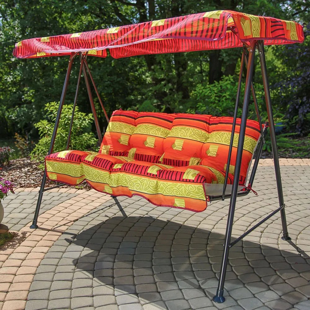 Poduszki z daszkiem na huśtawkę 138 cm Tora C025-13BB PATIO