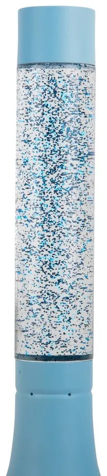 Niebieska lampa stołowa ze szklanym kloszem (wysokość 37,5 cm) Astro Glittler – Leitmotiv