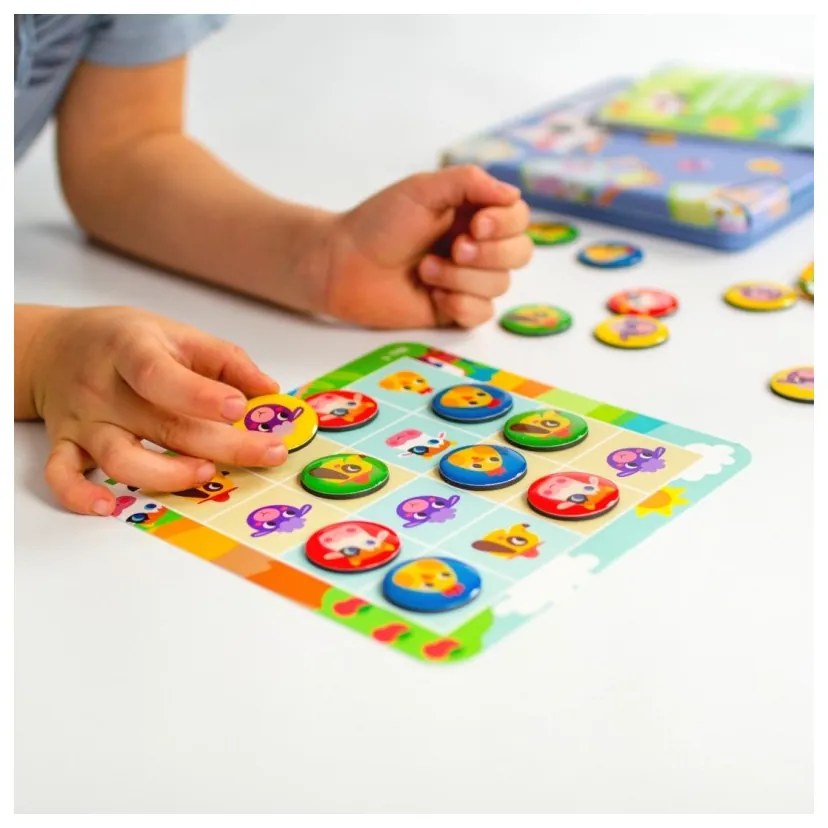 Tooky toy gra sudoku dla dzieci wersja farma