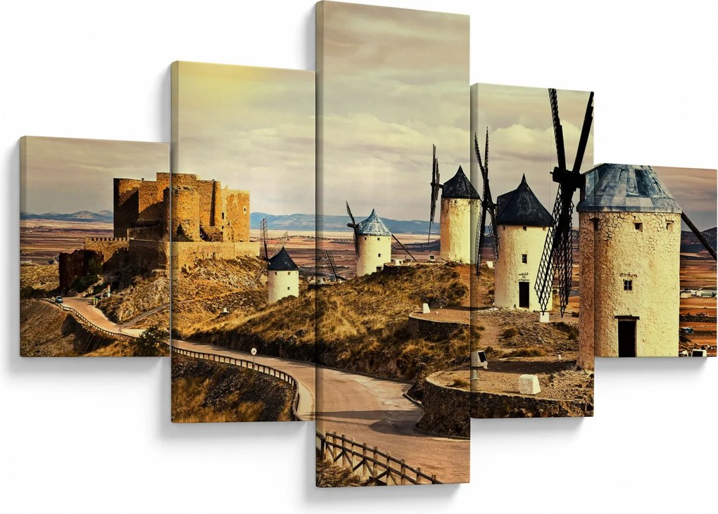 Obraz - Wiatraki (125x70 cm)