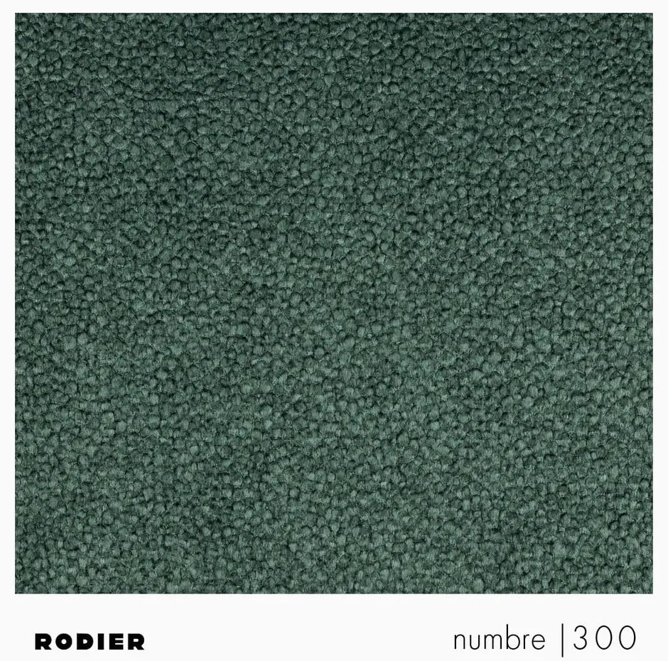 Zielony narożnik z materiału bouclé (lewostronny/z szezlongiem) Mirel – Rodier