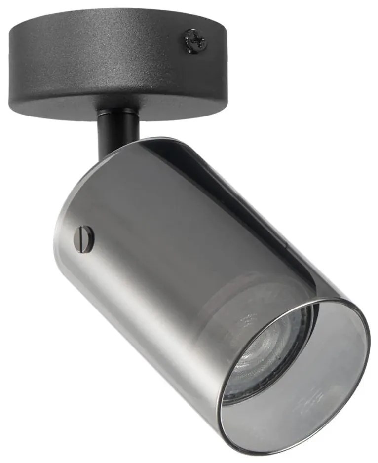 Oświetlenie punktowe SMOKY 1xGU10/10W/230V czarny