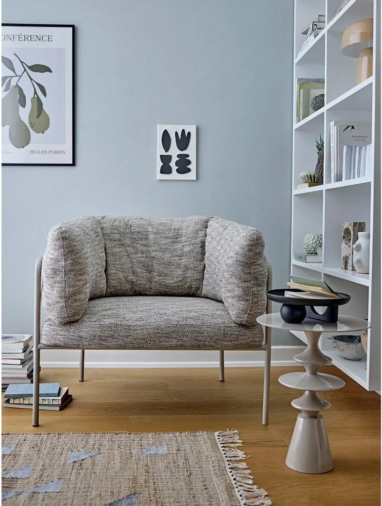 Aluminiowy okrągły stolik ø 35,5 cm Samio – Bloomingville