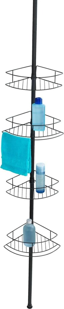 Teleskopowa półka pod prysznic DOLCEDO, 4 poziomy, WENKO