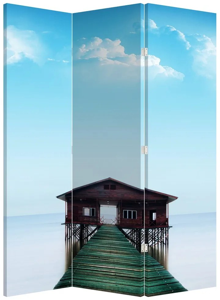 Parawan - Dom nad morzem (126x170 cm)
