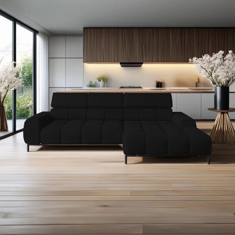 Narożnik PLAZA Mini Prawostronny w tkaninie Solar 99 WERSAL