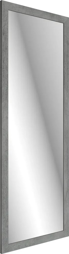 Nowoczesne wiszące lustro beton E6-C20