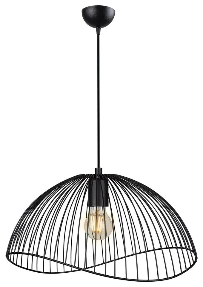 Czarna lampa wisząca ø 40 cm Way – Squid Lighting