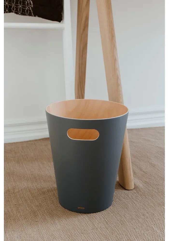 Zielony kosz na śmieci 7,5 l Woodrow – Umbra