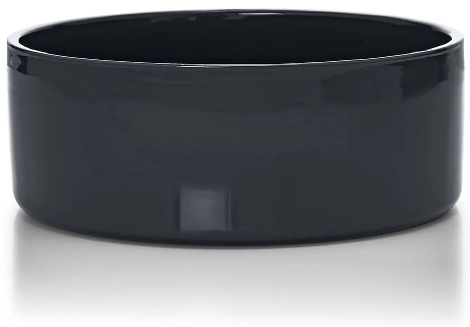 Porcelanowa miska dla psów ø 20 cm Scodella Graphite M/L – MiaCara
