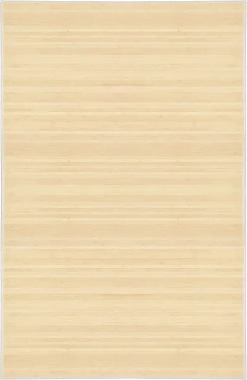 Naturalny dywan bambusowy 100x160 cm z antypoślizgowym podparciem