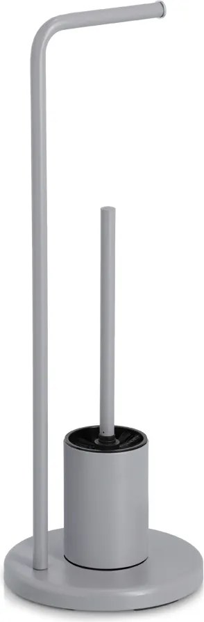 Stojak na papier toaletowy i szczotka do wc VETRO, wys. 63 cm