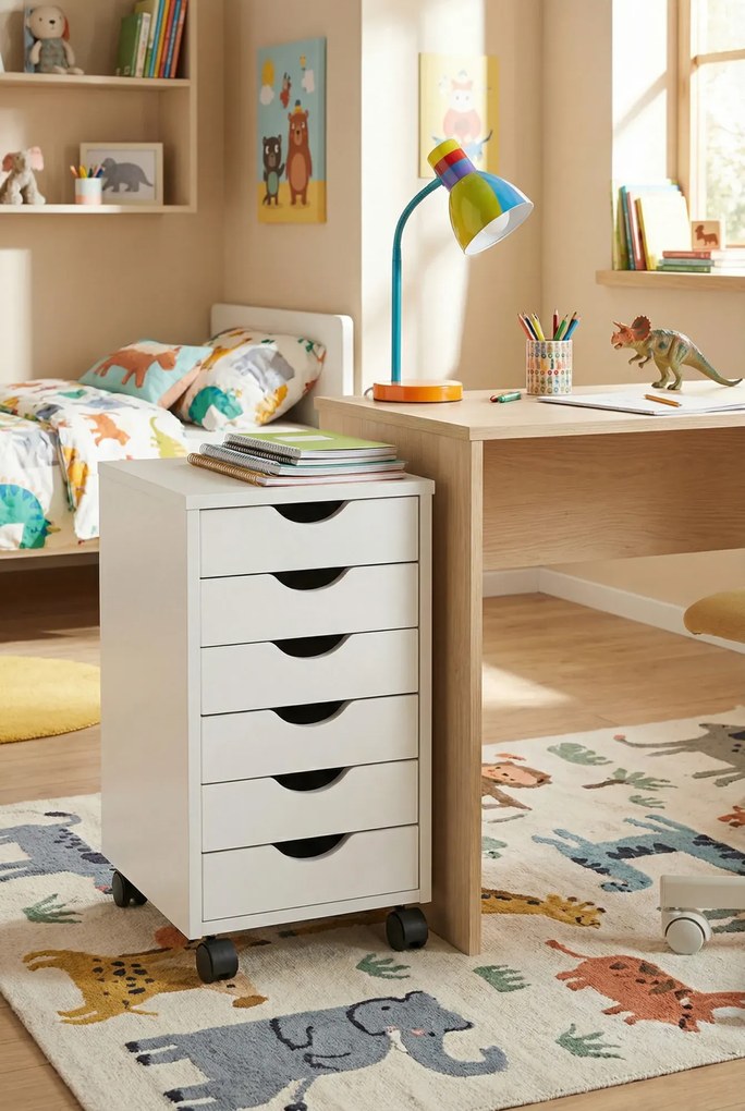 Biała komoda na biżuterię P1-H12